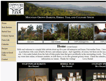 Tablet Screenshot of fairweatherfarmers.com